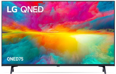 Телевизор LED LG 43" 43QNED756RA.ARUB черный титан 4K Ultra HD 60Hz DVB-T DVB-T2 DVB-C DVB-S DVB-S2 USB WiFi Smart TV (RUS)