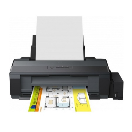 Epson L1300 (Принтер струйный цветной A3+, 30/15 стр/мин, 5760x1440 dpi, СНПЧ, ADF, USB) (C11CD81402/C11CD81403/C11CD81505)