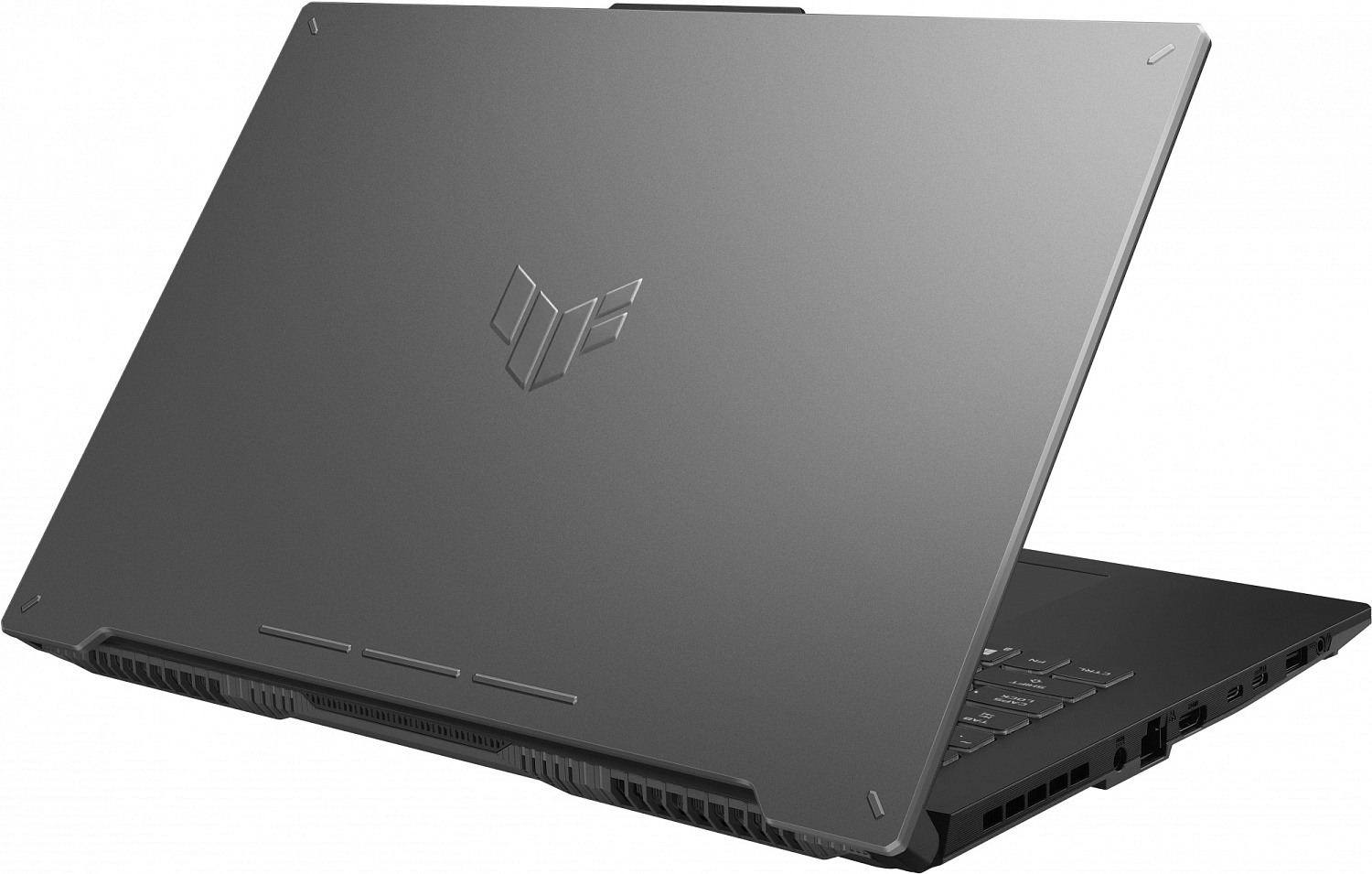 Ноутбук Asus TUF Gaming F17 FX707ZV4-HX055 Core i7 12700H 16Gb SSD1Tb NVIDIA GeForce RTX4060 8Gb 17.3" IPS FHD (1920x1080) noOS grey WiFi BT Cam (90NR0FB5-M003B0)