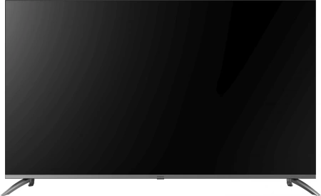 Телевизор LED Digma 65" DM-LED65UBB41 Android TV Frameless Metal темно-серебристый/серебристый 4K Ultra HD 60Hz DVB-T DVB-T2 DVB-C DVB-S DVB-S2 USB WiFi Smart TV