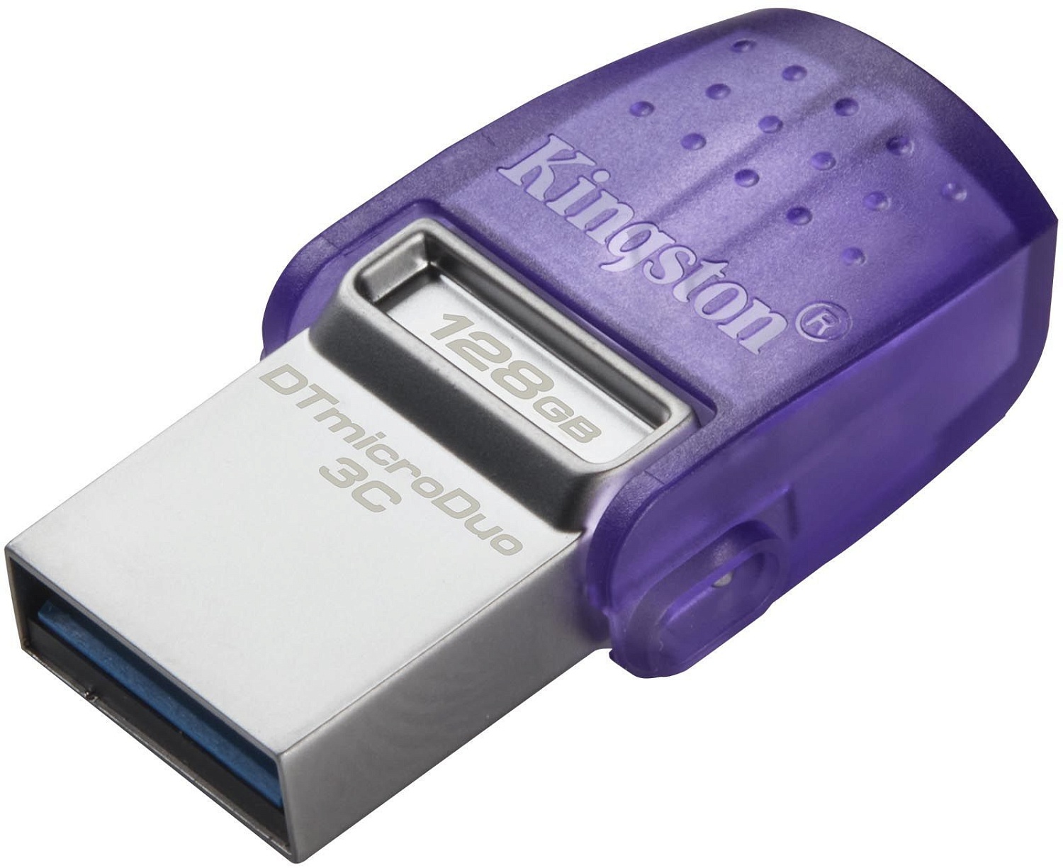 128GB Kingston DataTraveler microDuo 3C OTG USB Flash USB 3.2 Gen 1/Type C, 200Gb/s RTL DTDUO3CG3/128GB