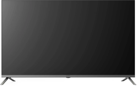 Телевизор LED Digma 43" DM-LED43UBB41 Android TV Frameless Metal темно-серебристый/серый 4K Ultra HD 60Hz DVB-T DVB-T2 DVB-C DVB-S DVB-S2 USB WiFi Smart TV