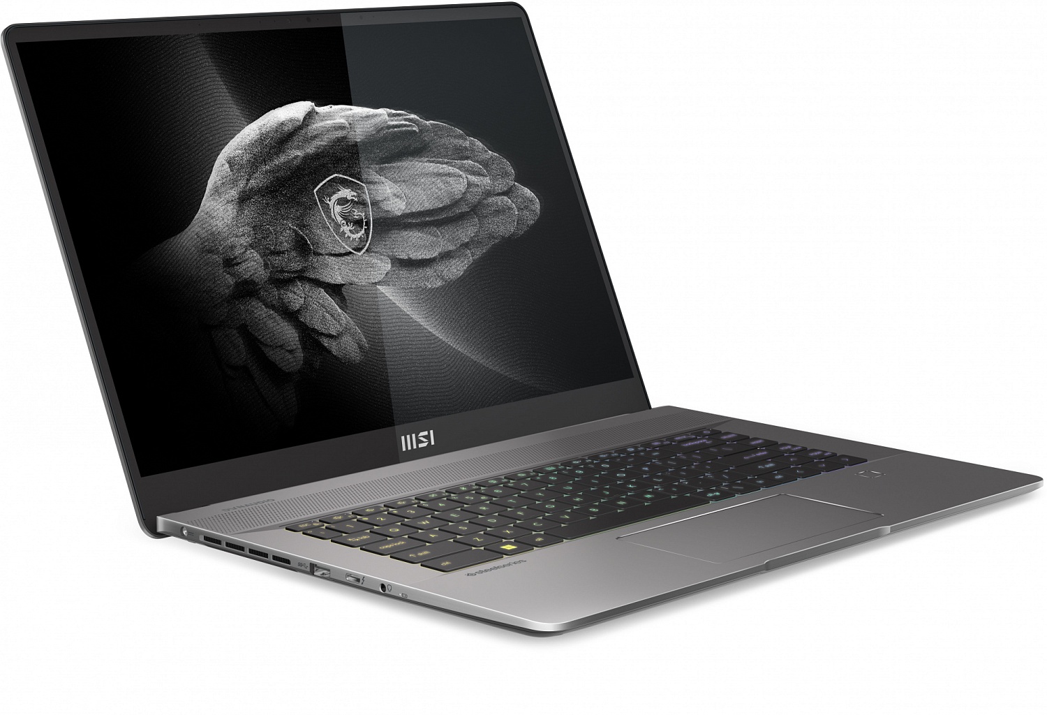 Ноутбук MSI Creator Z16 A12UET-063RU Core i7 12700H 16Gb SSD1Tb NVIDIA GeForce RTX 3060 6Gb 16" IPS Touch QHD+ (2560x1600) Windows 11 Home grey WiFi BT Cam (9S7-157211-063)