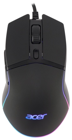 Мышь Acer OMW121 черный оптическая (6400dpi) USB (6but)
