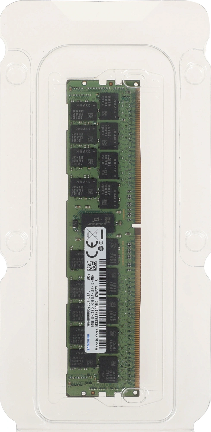 Память DDR4 Samsung M386A8K40DM2-CWE 64Gb DIMM ECC LR PC4-25600 CL22 3200MHz