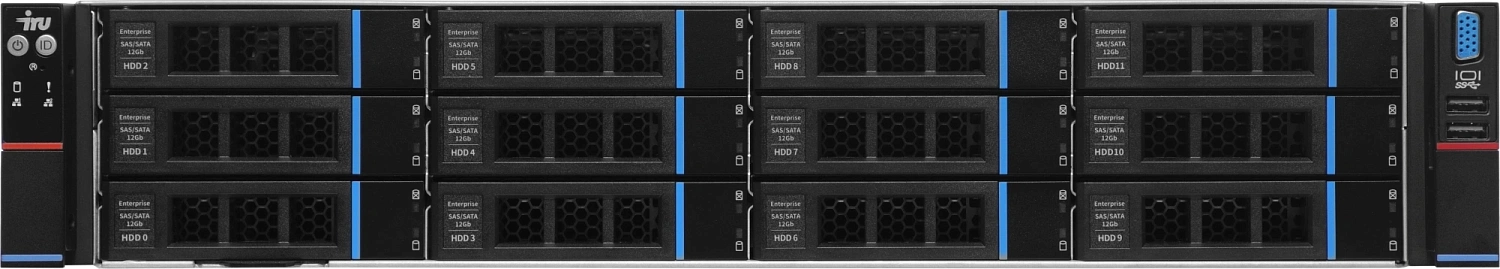 Сервер IRU Rock g2212ig4 2x5520+ 4x32Gb 9361-8I SGL 2xGigEth 2x1600W w/o OS (2185394)