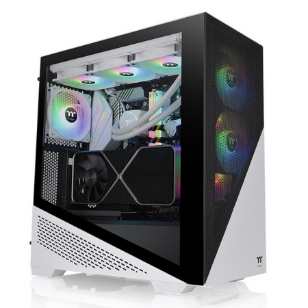 Divider 370 TG ARGB Snow/White CA-1S4-00M6WN-00 /Win/SPCC/Tempered Glass*1/120mm ARGB PWM Fan*3