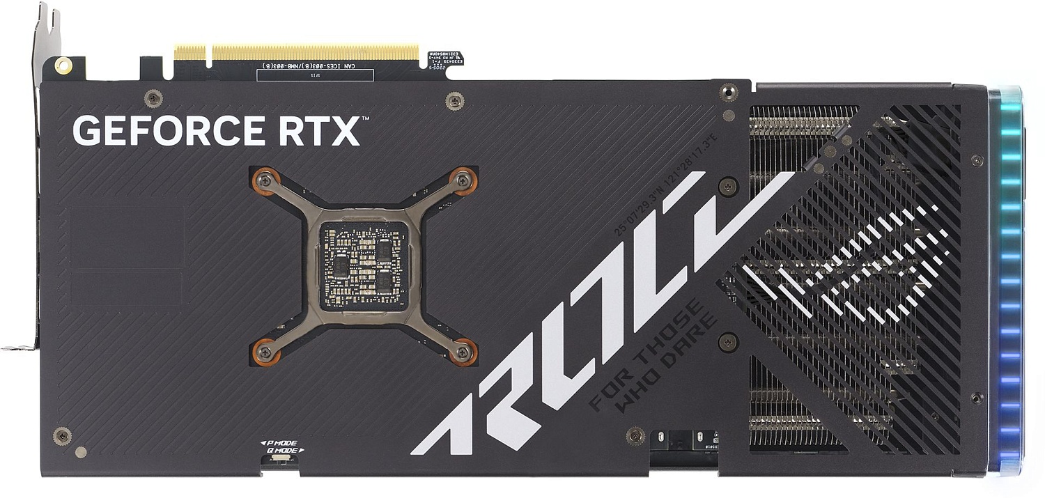 Видеокарта Asus PCI-E 4.0 ROG-STRIX-RTX4070-O12G-GAMING NVIDIA GeForce RTX 4070 12288Mb 192 GDDR6X 2610/21000 HDMIx2 DPx3 HDCP Ret