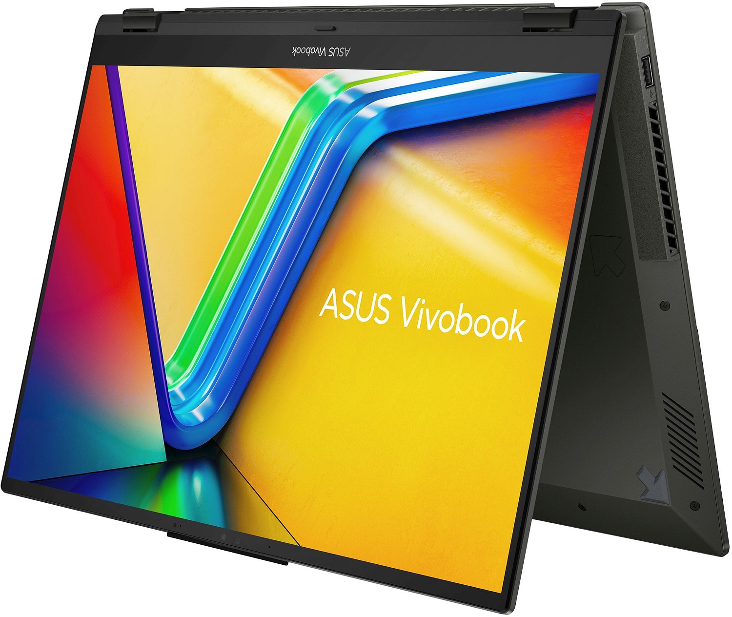 Ноутбук Asus Vivobook S 16 Flip TP3604VA-MC132 Core i3 1315U 8Gb SSD512Gb Intel UHD Graphics 16" IPS Touch WUXGA (1920x1200) noOS black WiFi BT Cam (90NB1051-M004S0)