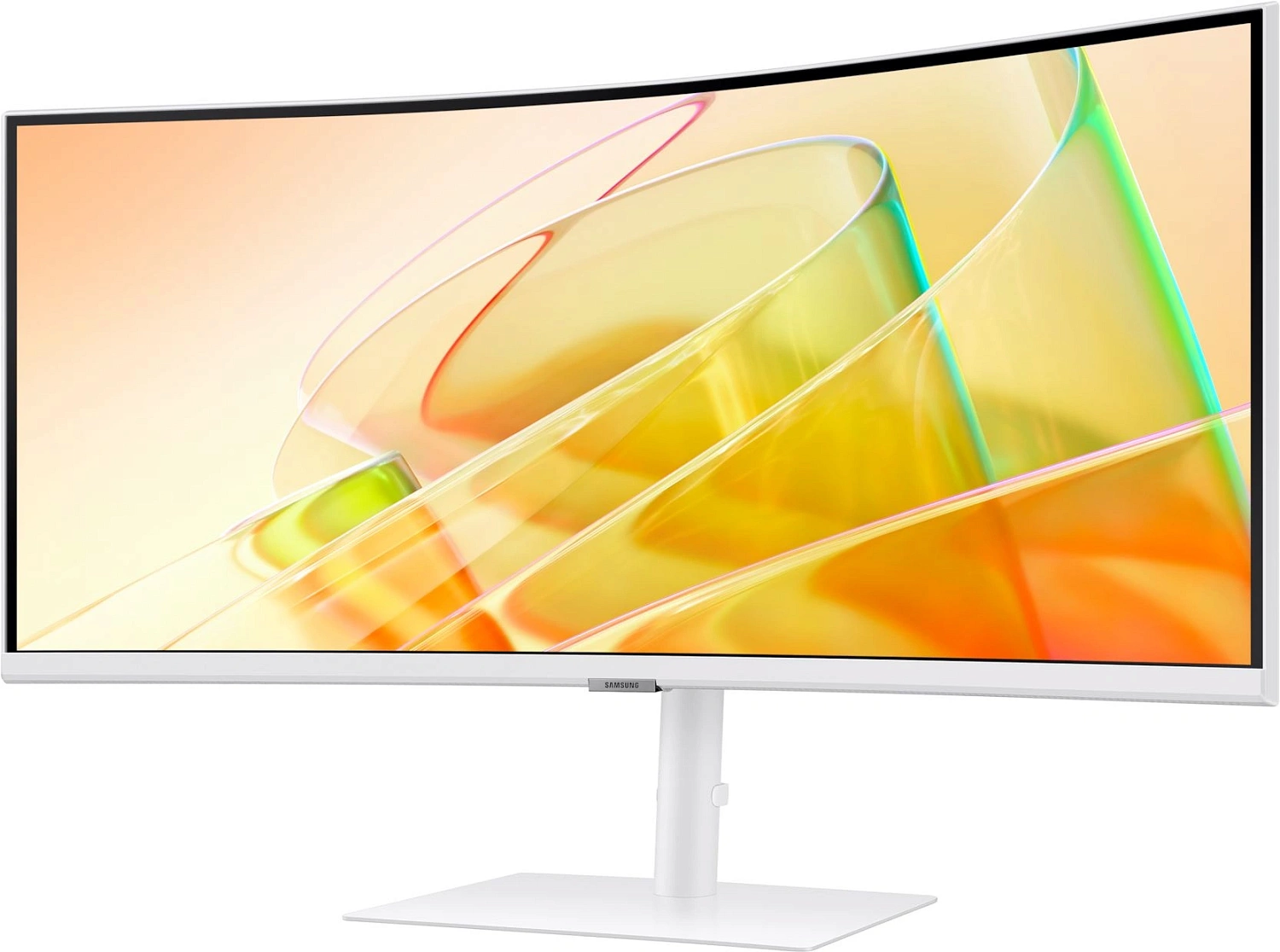 Монитор Samsung 34" ViewFinity S6 S34C650TAUXEN белый VA LED 5ms 21:9 HDMI M/M полуматовая 350cd 178гр/178гр 3440x1440 100Hz DP USB 8кг