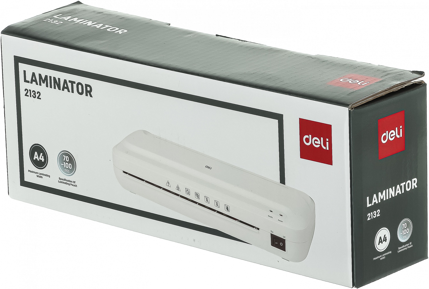 Ламинатор Deli E2132 A4 (70-100мкм) 22см/мин реверс