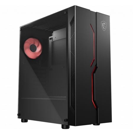 MAG VAMPIRIC 010M Mid-Tower, ATX, 1xUSB 3.0, 2xUSB 2.0, 1xRGB fan, Tempered Glass Window (646721)