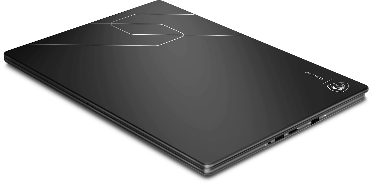 Ноутбук MSI Stealth 16 AI+ B3WI-012RU Core Ultra 9 386H 32Gb SSD1Tb NVIDIA GeForce RTX5080 16Gb 16" OLED QHD+ (2560x1600) Windows 11 Home black WiFi BT Cam (9S7-263111-012)