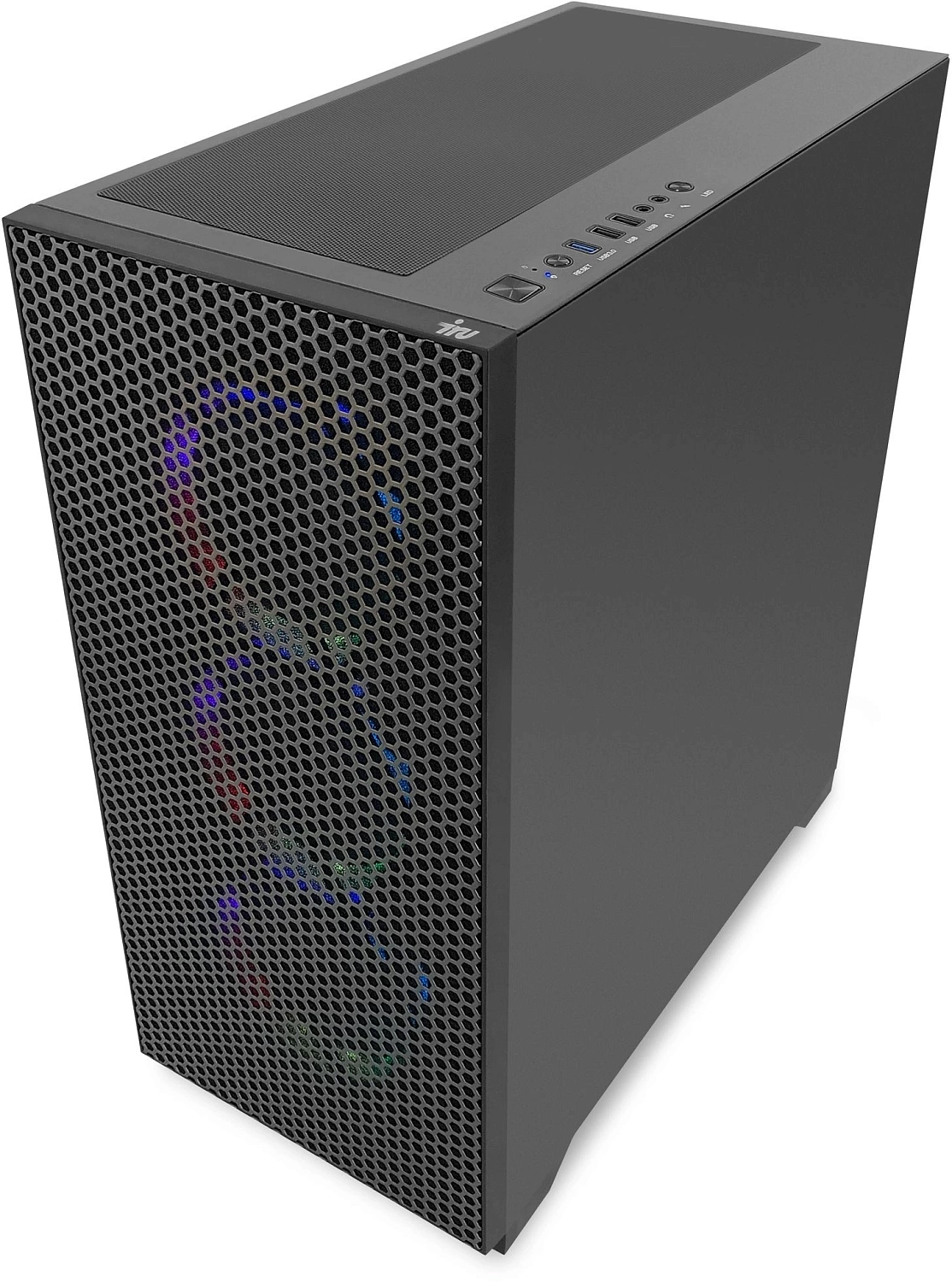 ПК IRU Game 510B7GP MT i5 13400F (2.5) 32Gb SSD1Tb RTX4070 12Gb Free DOS GbitEth 800W черный (2008963)