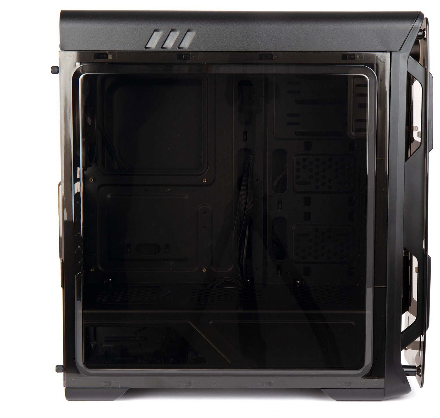 Корпус Hiper OB черный без БП ATX 2x120mm 2xUSB2.0 1xUSB3.0 audio bott PSU