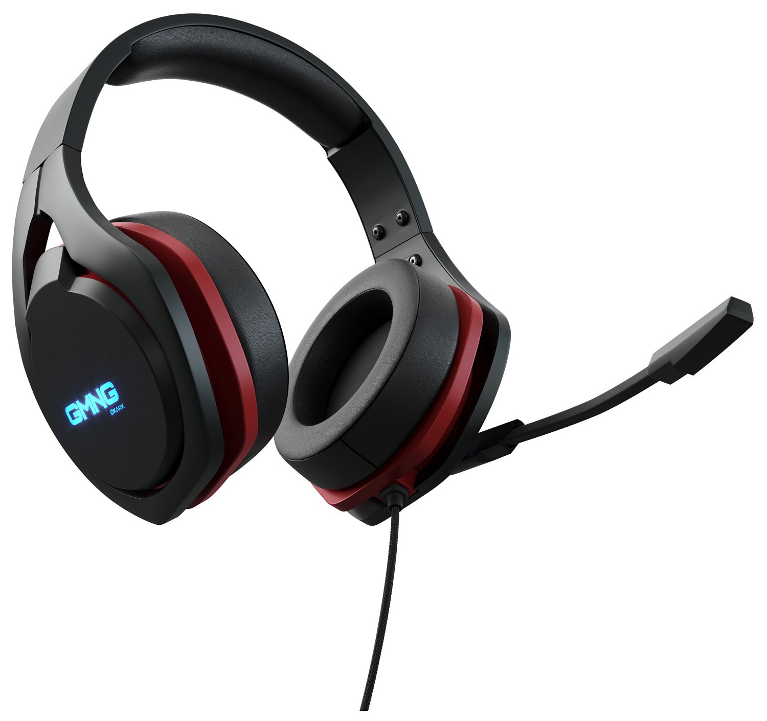 Наушники с микрофоном GMNG HS-L820G черный 2.2м мониторные оголовье (1565108)