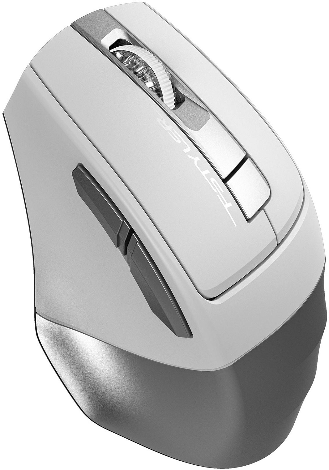 Мышь A4Tech Fstyler FB35S белый/серый оптическая (2000dpi) беспроводная BT/Radio USB для ноутбука (5but) Мышь A4Tech Fstyler FB35S белый/серый оптическая (2000dpi) беспроводная BT/Radio USB для ноутбука (5but)