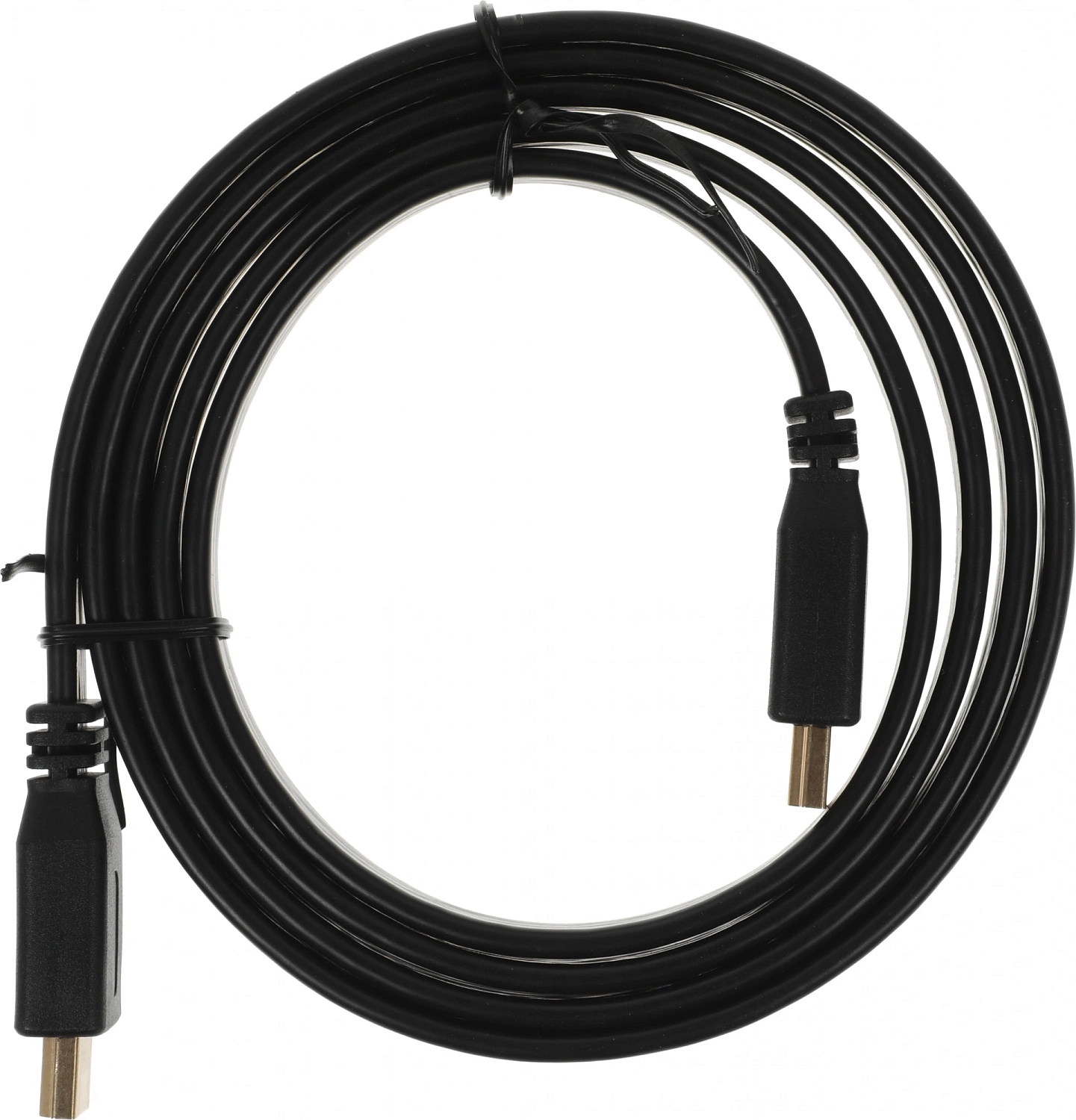 Кабель аудио-видео Buro BU-HDMI-FLAT-v1.4-1.5m HDMI (m)/HDMI (m) 1.5м. позолоч.конт. черный