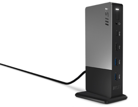 Док-станция MSI USB-C Docking Station Gen 2 / 1xType-C(USB3.2Gen2/DP)/1xType-C USB3.2Gen2/2xType-A USB3.2Gen2/1xType-A USB2.0/1xHDMI2.1/1xDP/1xRJ45/1xComboJack/150W adapter