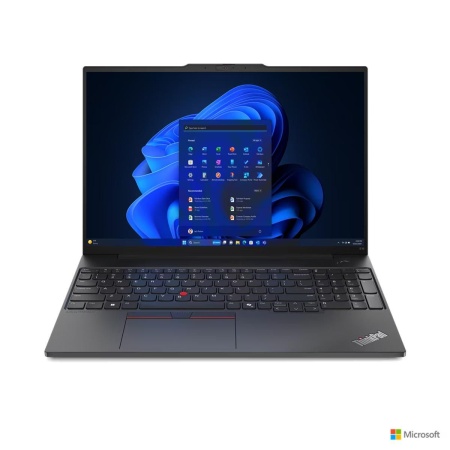 Ноутбук Lenovo ThinkPad E16 Gen 2 Core Ultra 5 125U/16Gb/SSD512Gb/16.0"/IPS/WUXGA/NoOs/black (21MA004VRT)