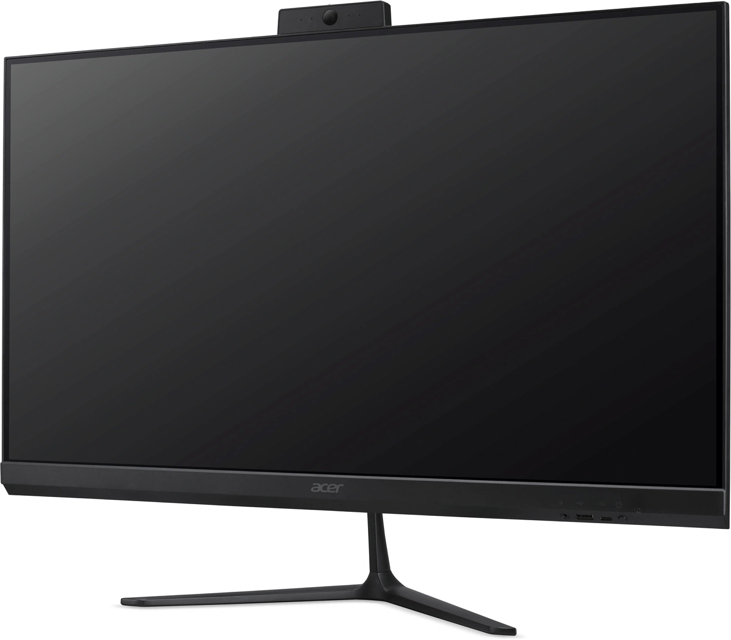 Моноблок Acer Aspire C27-2G 27" Full HD Core Ultra 5 225U (1.3) 16Gb SSD512Gb HDG Eshell GbitEth WiFi BT 120W клавиатура мышь Cam черный 1920x1080
