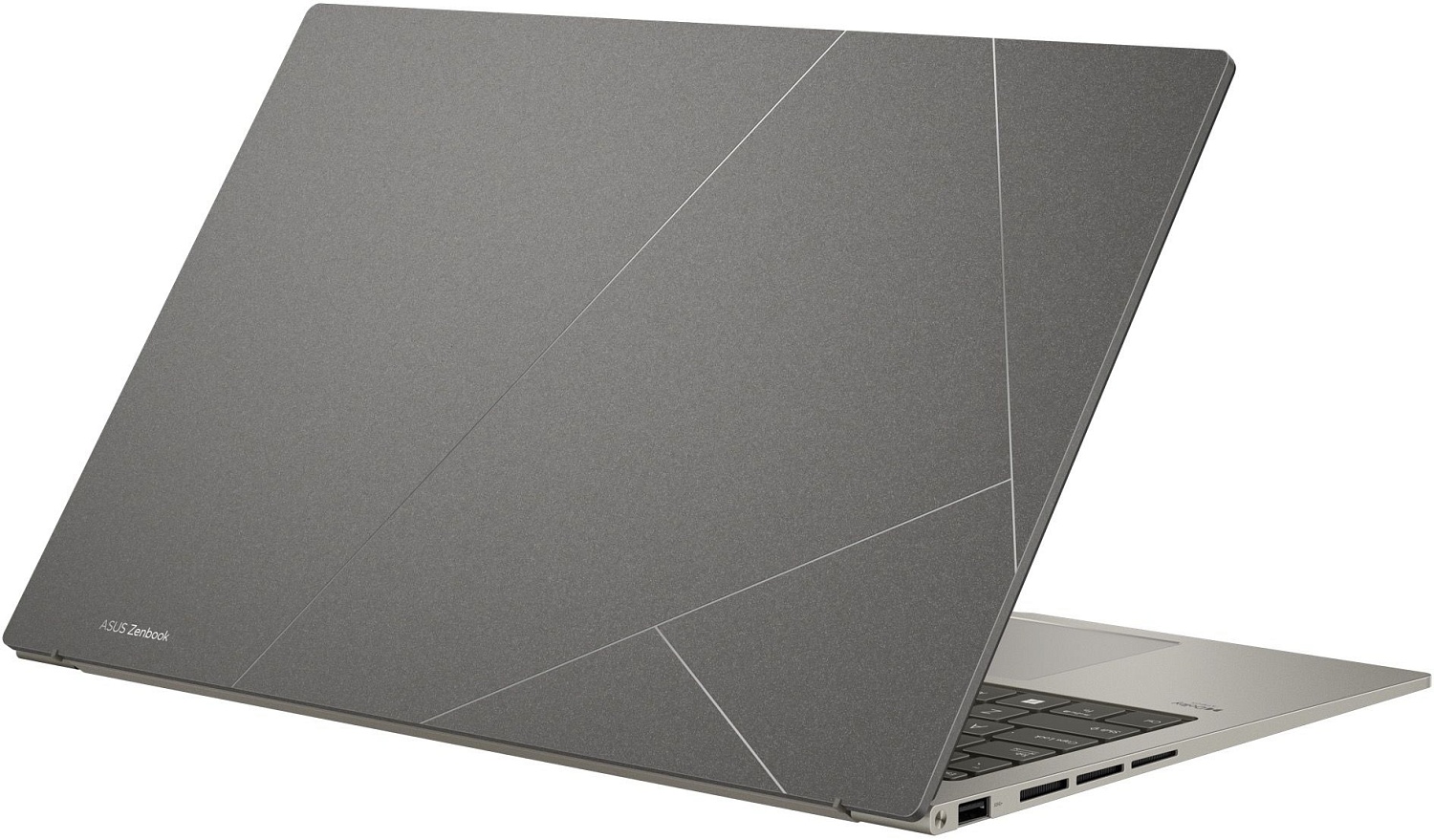 Ноутбук Asus Zenbook 15 OLED UM3504DA-MA399 Ryzen 7 7735U 16Gb SSD1Tb AMD Radeon 15.6" OLED 2.8K (2880x1620) noOS grey WiFi BT Cam Bag (90NB1163-M00J30)