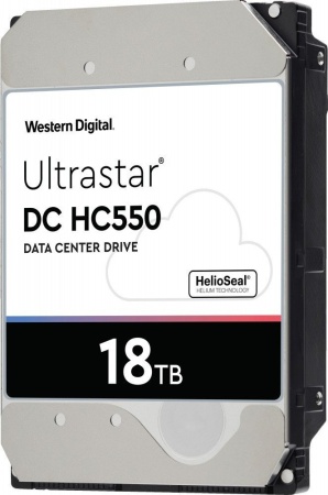 Жесткий диск Western Digital Ultrastar DC HA550 HDD 3.5" SAS 18Тb, 7200rpm, 512MB buffer, 512e (WUH721818AL5204), 1 year