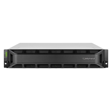 Система хранения данных EonStor GSe 1000 Gen2 2U/12bay,single controller,1x12Gb SAS EXP. Port, 4x1G iSCSI ports+1x host board slot(s),2x4GB,2x(PSU+FAN Module ),12xdrive trays and 1xRMK (Gse 10122-D)