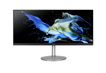 Монитор 34'' ACER  CB342CUsemiphuzx 21:9, IPS, 3440x1440, 4 , 1ms,  400 HDR Peakcd, 75Hz, 1xHDMI(2.0) + 1xDP(1.2) + 1xType-C(65W) + RJ45 + Audio out + USB 3.0x2+USB-B , 3Wx2,  H.Adj. 150