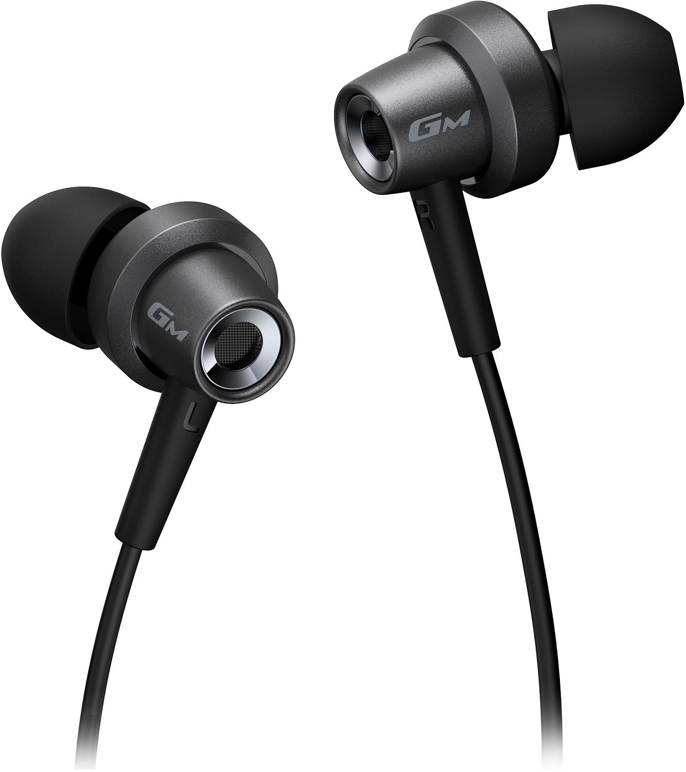 Наушники с микрофоном Edifier GM260 Plus черный 1.3м вкладыши в ушной раковине (GM260 PLUS USB-C)