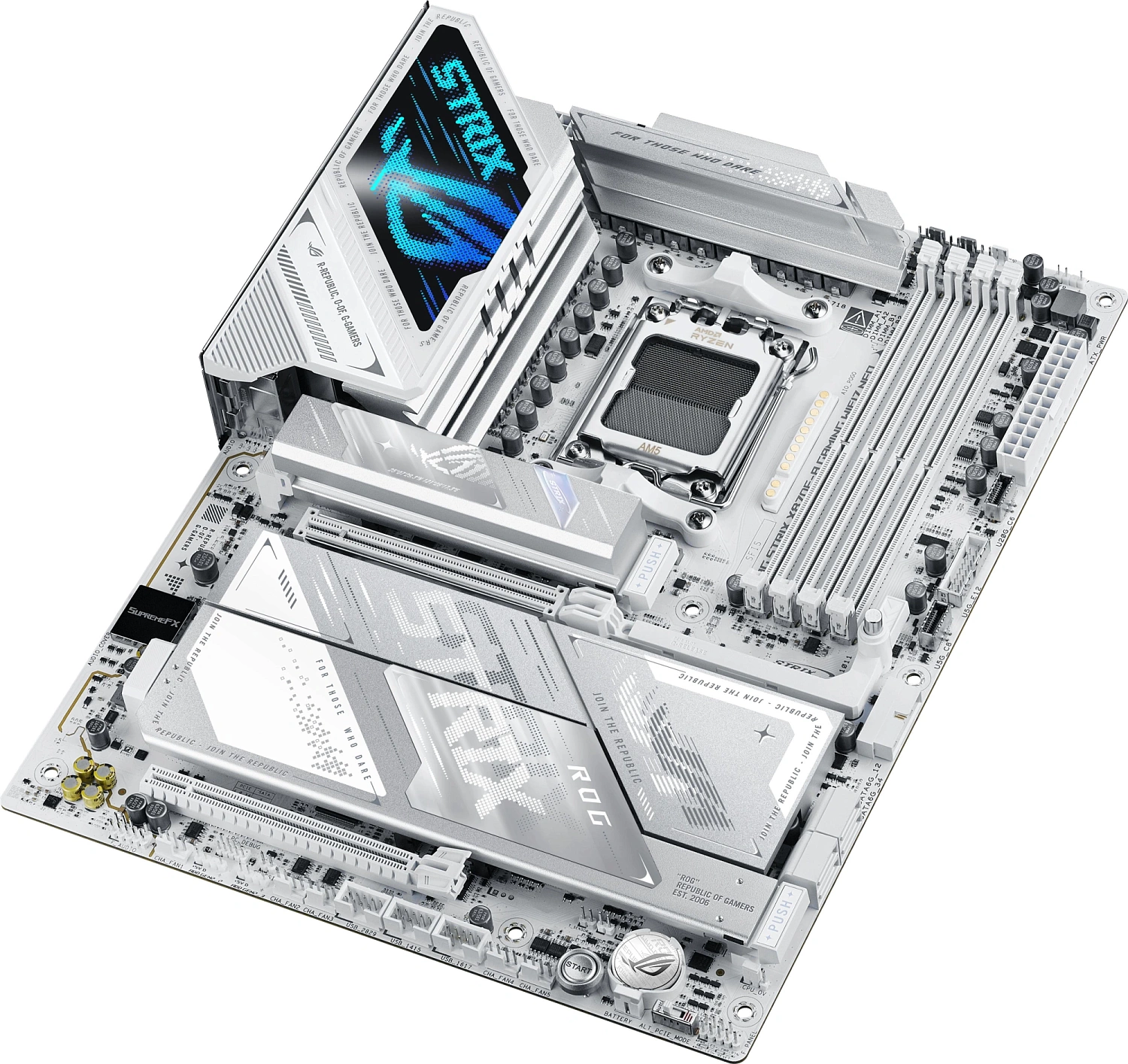 Материнская плата Asus ROG STRIX X870E-A GAMING WIFI7 NEO Socket AM5 AMD X870 4xDDR5 ATX AC`97 8ch(7.1) 5Gigabit RAID+HDMI