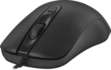Мышь Defender MB-230 черный оптическая 1000dpi USB 2but (52231)