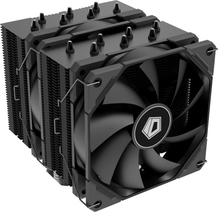 Устройство охлаждения(кулер) ID-Cooling SE-207-XT Black Soc-AM4/1151/1200/2066 4-pin 15-35dB Al+Cu 280W 1190gr Ret