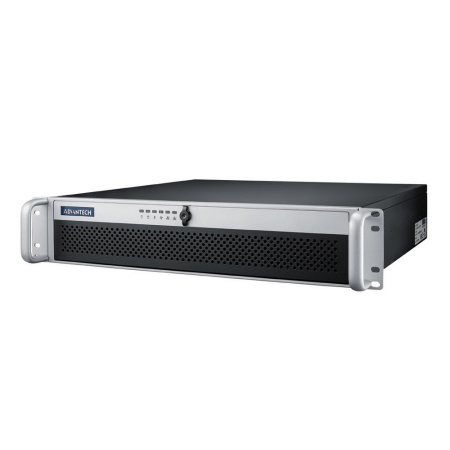 ACP-2020MB-50RE Advantech 2U Rackmount Chassis, ATX/mATX, Отсеки: 2*2.5", 1x80mm fan, Размер (ШВГ) 482x88x398mm, PSU 500W ATX 80 Plus Bronze 1+1 Redundant Advantech