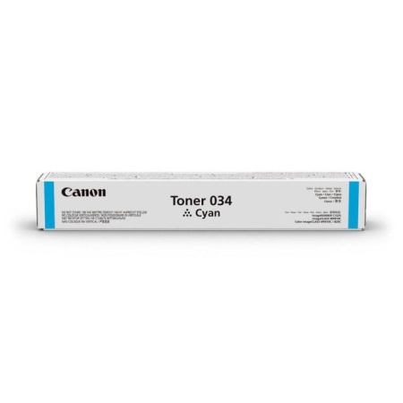 Тонер Canon 034 9453B001 голубой туба для копира iR C1225iF