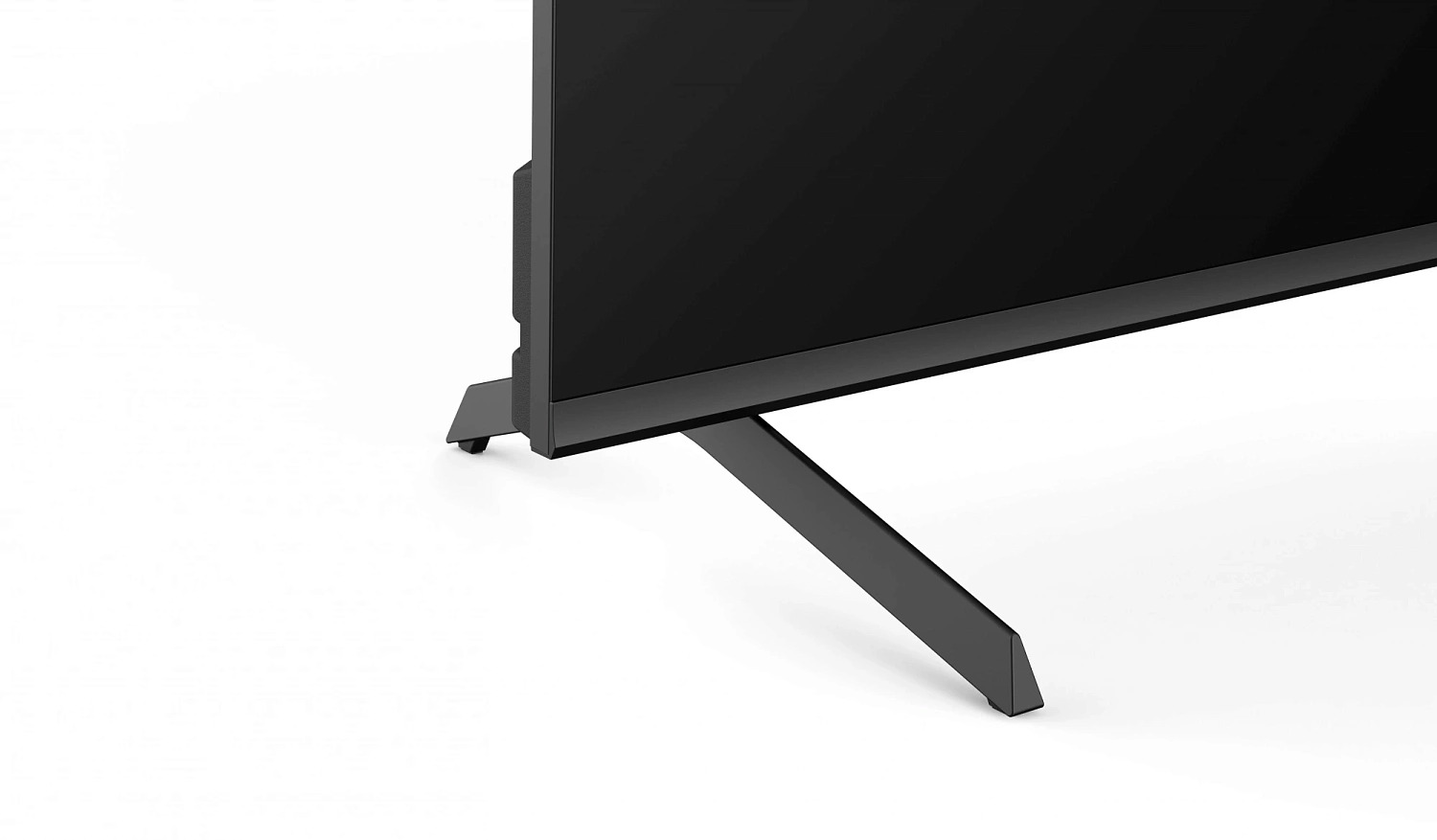 Телевизор LED Hyundai 65" H-LED65BU7009 Android TV Frameless Metal черный/черный 4K Ultra HD 60Hz DVB-T DVB-T2 DVB-C DVB-S DVB-S2 USB WiFi Smart TV