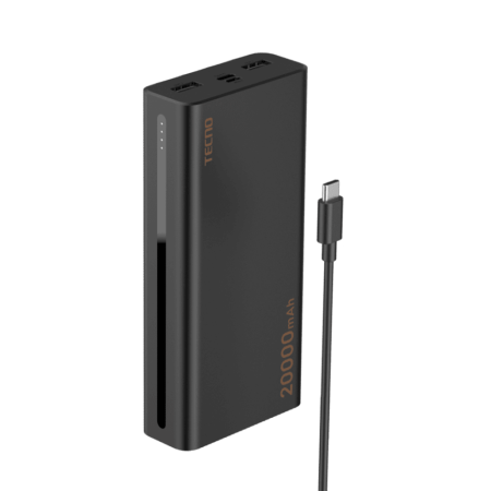 Power Bank TECNO 20000mAh 22.5W Black (TPB-P203)