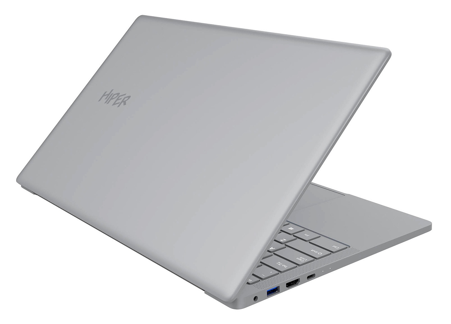 Ноутбук Hiper Dzen MTL1569 Core i7 1165G7 16Gb SSD512Gb NVIDIA GeForce MX450 2Gb 15.6" IPS FHD (1920x1080) Windows 10 Home grey WiFi BT Cam 5700mAh (U0WHH89N)