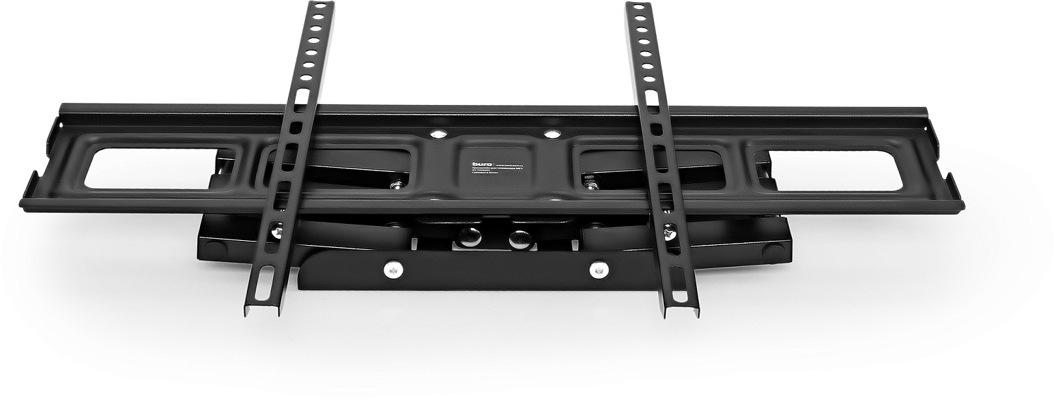 Кронштейн для телевизора Buro MF3 черный 32"-70" макс.40кг настенный поворотно-выдвижной и наклонный