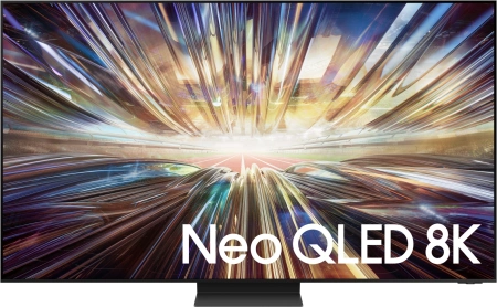 Телевизор QLED Samsung 65" QE65QN800DUXRU Q черный титан/серебристый 8K Ultra HD 120Hz DVB-T2 DVB-C DVB-S2 USB WiFi Smart TV