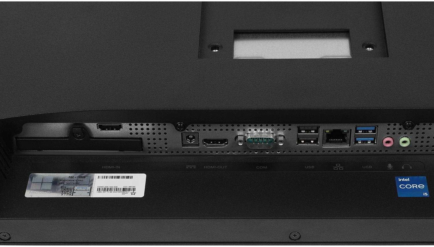 Моноблок IRU Tactio 24ID 23.8" Full HD i5 12400 (2.5) 16Gb SSD512Gb UHDG 730 CR Windows 11 Pro 64 GbitEth WiFi BT 120W Cam черный 1920x1080 (RUS)