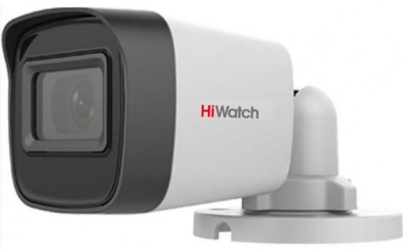 Камера видеонаблюдения аналоговая HiWatch DS-T500(C) 2.8-2.8мм HD-CVI HD-TVI цв. корп.:белый (DS-T500 (С) (2.8 MM))