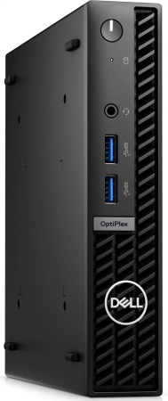 Неттоп Dell Optiplex 7010 Micro i5 13500T (1.6) 8Gb SSD512Gb UHDG 770 Linux Ubuntu GbitEth WiFi BT 90W мышь клавиатура черный (7010-5850)