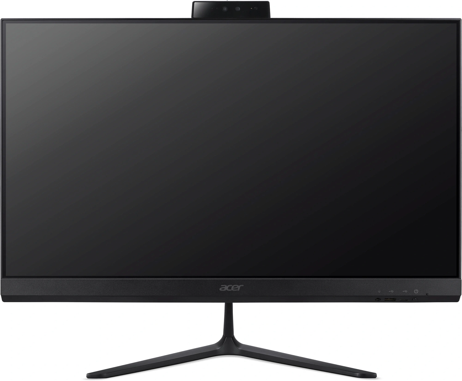 Моноблок Acer Aspire C24B-GKRK 23.8" Full HD Ryzen 7 350 (2) 16Gb SSD512Gb RGr Eshell GbitEth WiFi BT 65W клавиатура мышь Cam черный 1920x1080