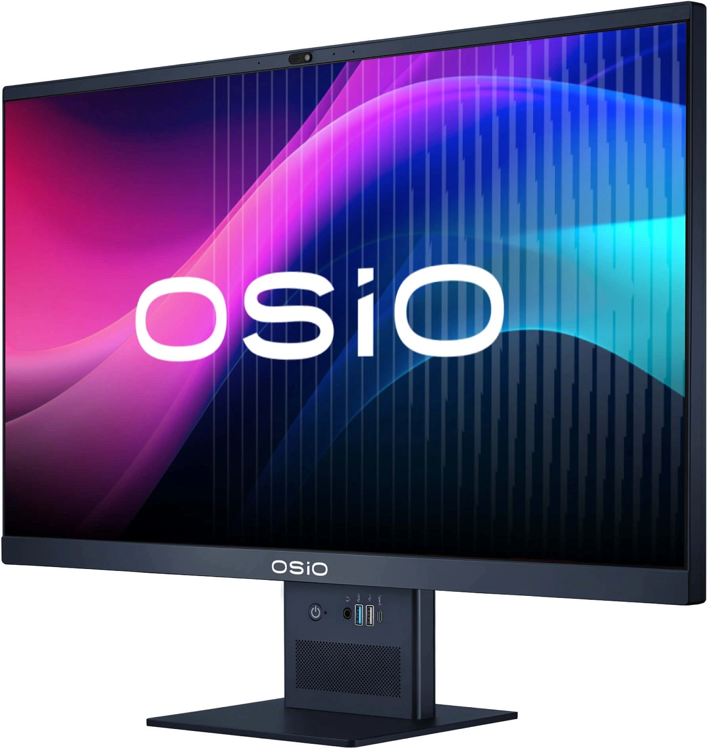 Моноблок Osio BaseLine B240I-019C 23.8" Full HD i5 1235U (1.3) 16Gb SSD512Gb Windows 11 Pro WiFi BT Cam темно-синий 1920x1080 (RUS)