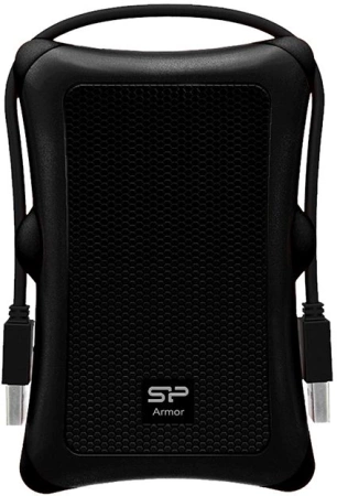 Жесткий диск Silicon Power USB 3.0 1TB SP010TBPHDA30S3A Armor A30 2.5" черный