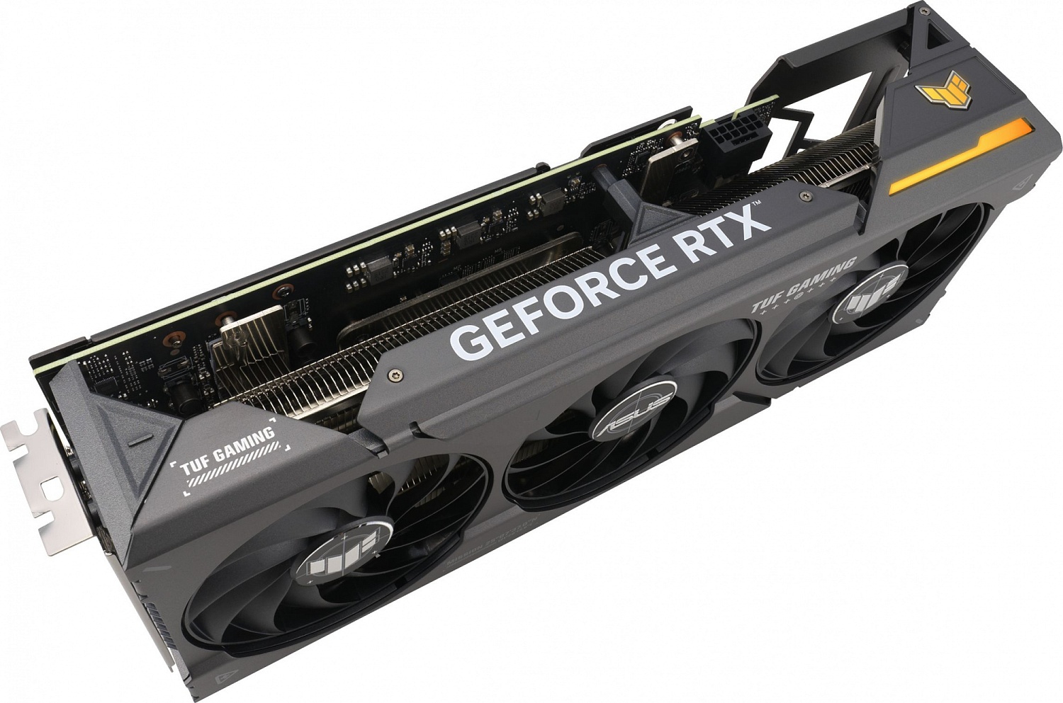 Видеокарта Asus PCI-E 4.0 TUF-RTX4070S-O12G-GAMING NVIDIA GeForce RTX 4070 Super 12Gb 192bit GDDR6X 2475/21000 HDMIx1 DPx3 HDCP Ret