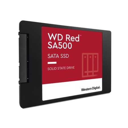 2.5" 1TB WD SA500 Client SSD WDS100T1R0A SATA 6Gb/s, 560/530, IOPS 95/85K, MTBF 2M, 3D TLC, 600TBW, NAS, Retail