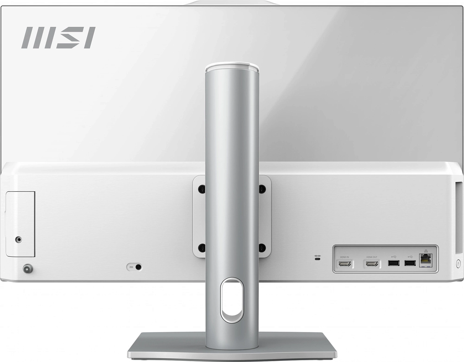 Моноблок MSI Modern AM272P 1M-676XRU 27" Full HD Core 3 100U (1.2) 16Gb SSD512Gb noOS GbitEth WiFi BT 120W клавиатура мышь Cam белый 1920x1080