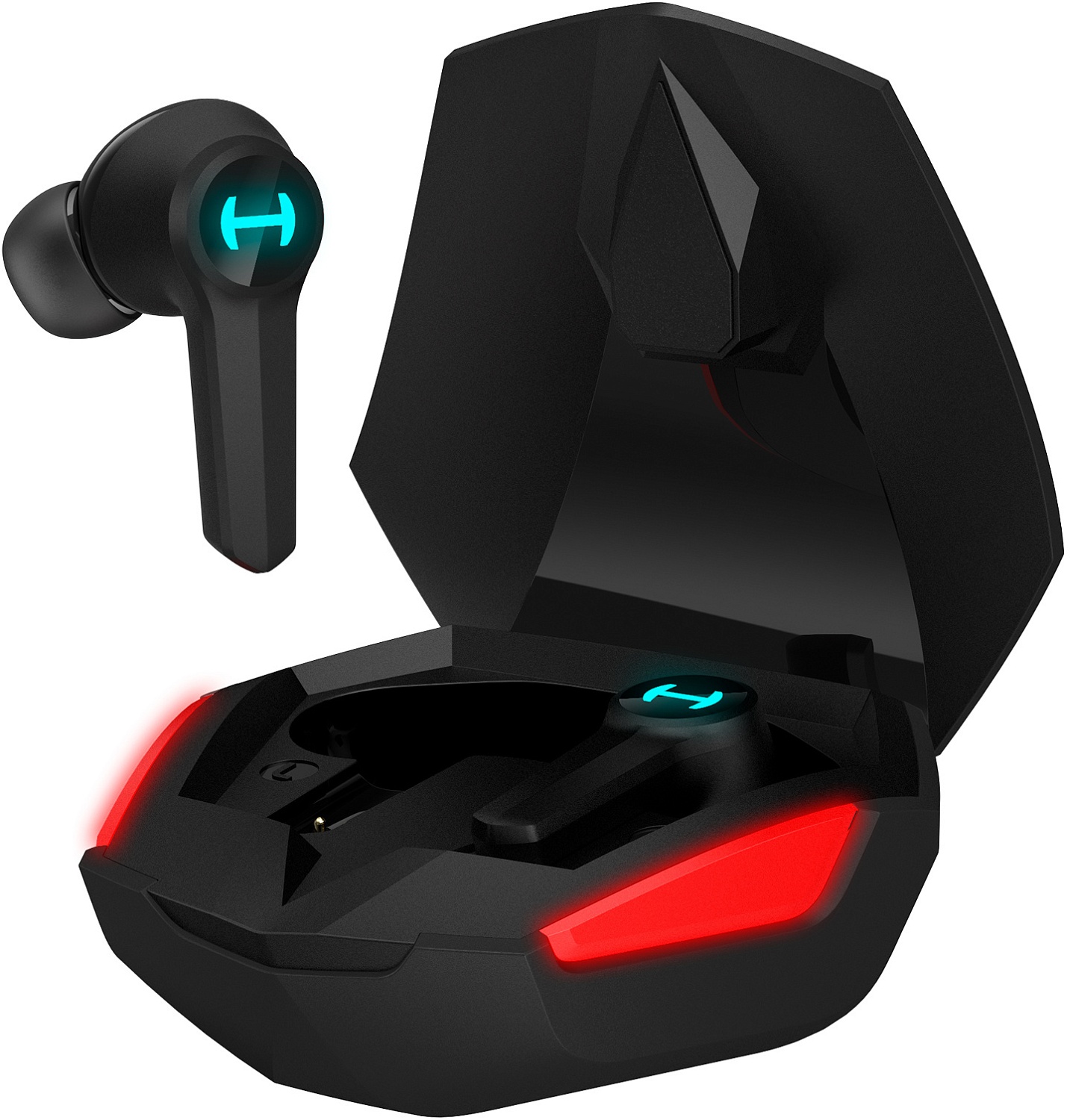 Наушники с микрофоном Edifier GT4 S черный вкладыши BT/Radio в ушной раковине